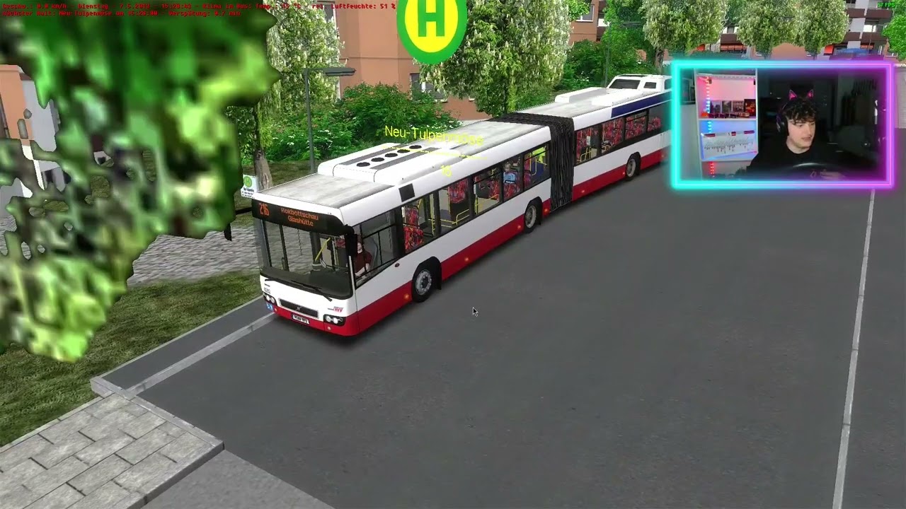 OMSI 2 🚌 [#113] Sebibo im Stream besucht! und WARUM NEHM ICH ALLES MIT?!?! | Manningen V2