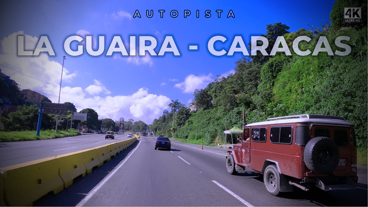 🇻🇪 | DRIVING 4K | De La Guaira a Caracas por la autopista. | VENEZUELA |