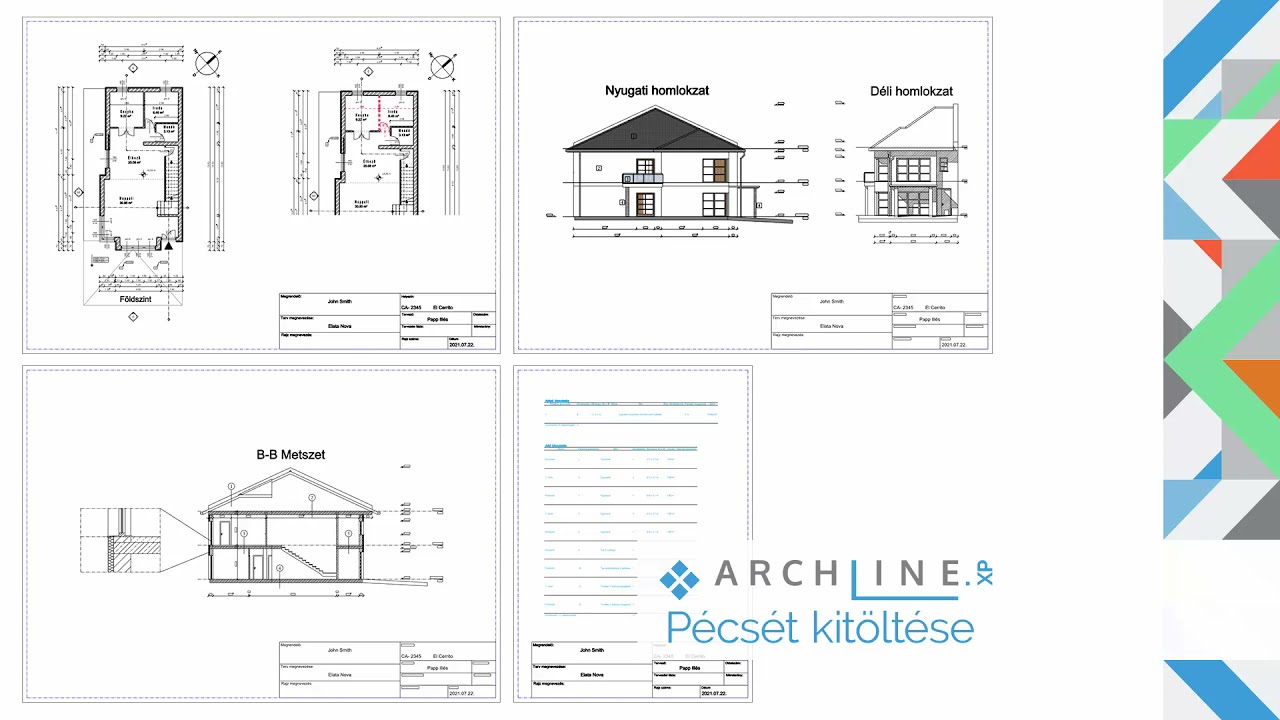 Pecset kit&ouml;lt&eacute;se - ARCHLine.XP
