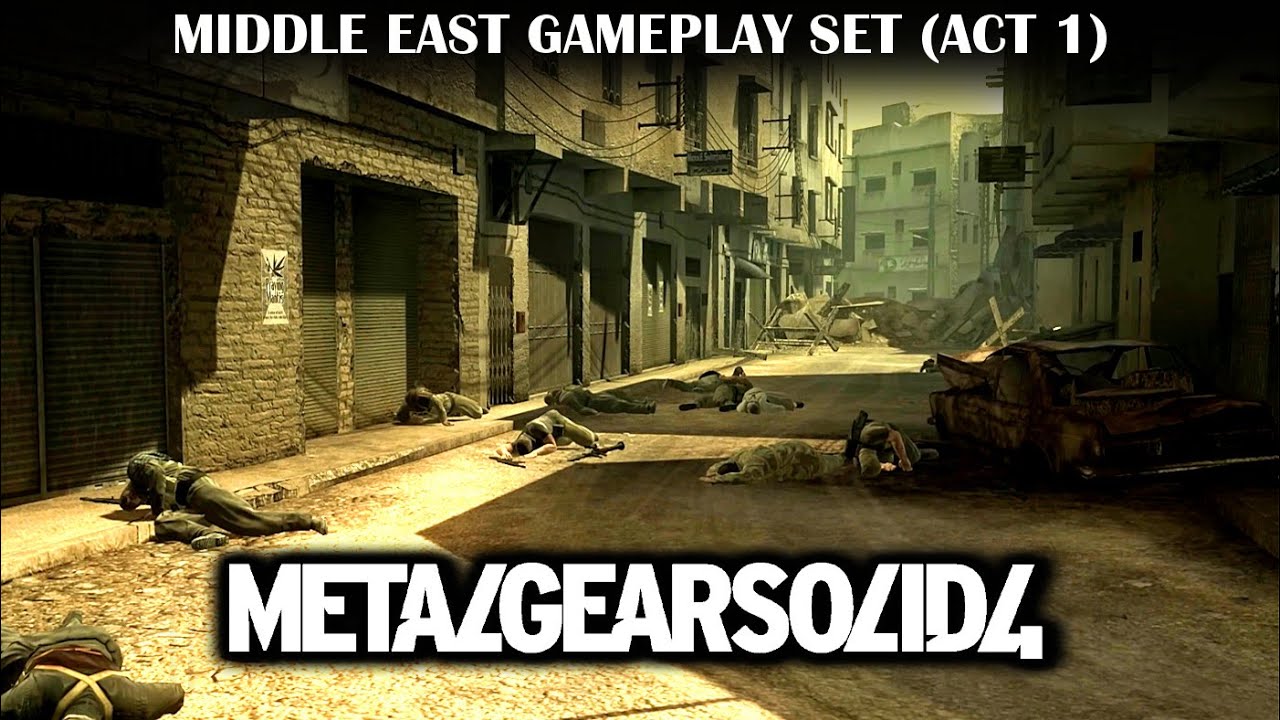 Middle East Gameplay Set [Act 1] - Metal Gear Solid 4: Guns of The Patriots - Game-Rip Soundtrack