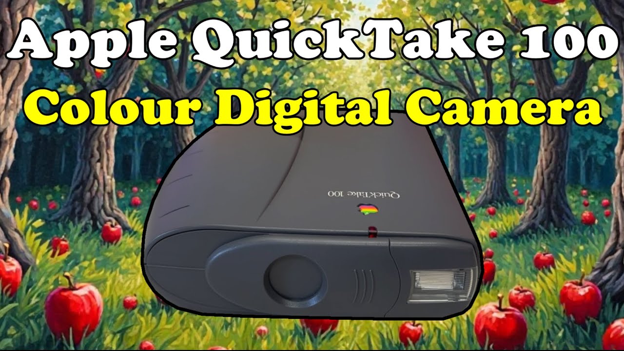 Обзор цветной цифровой камеры Apple QuickTake 100 1994 года