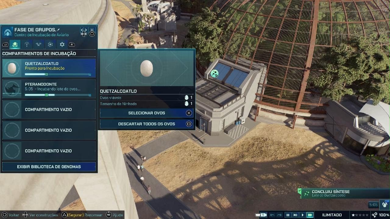 Jurassic World Evolution 3:Quetzalcoatlo|VxD|Pteranodonte(Ultima Luta)(Lutas Do Grupo A).