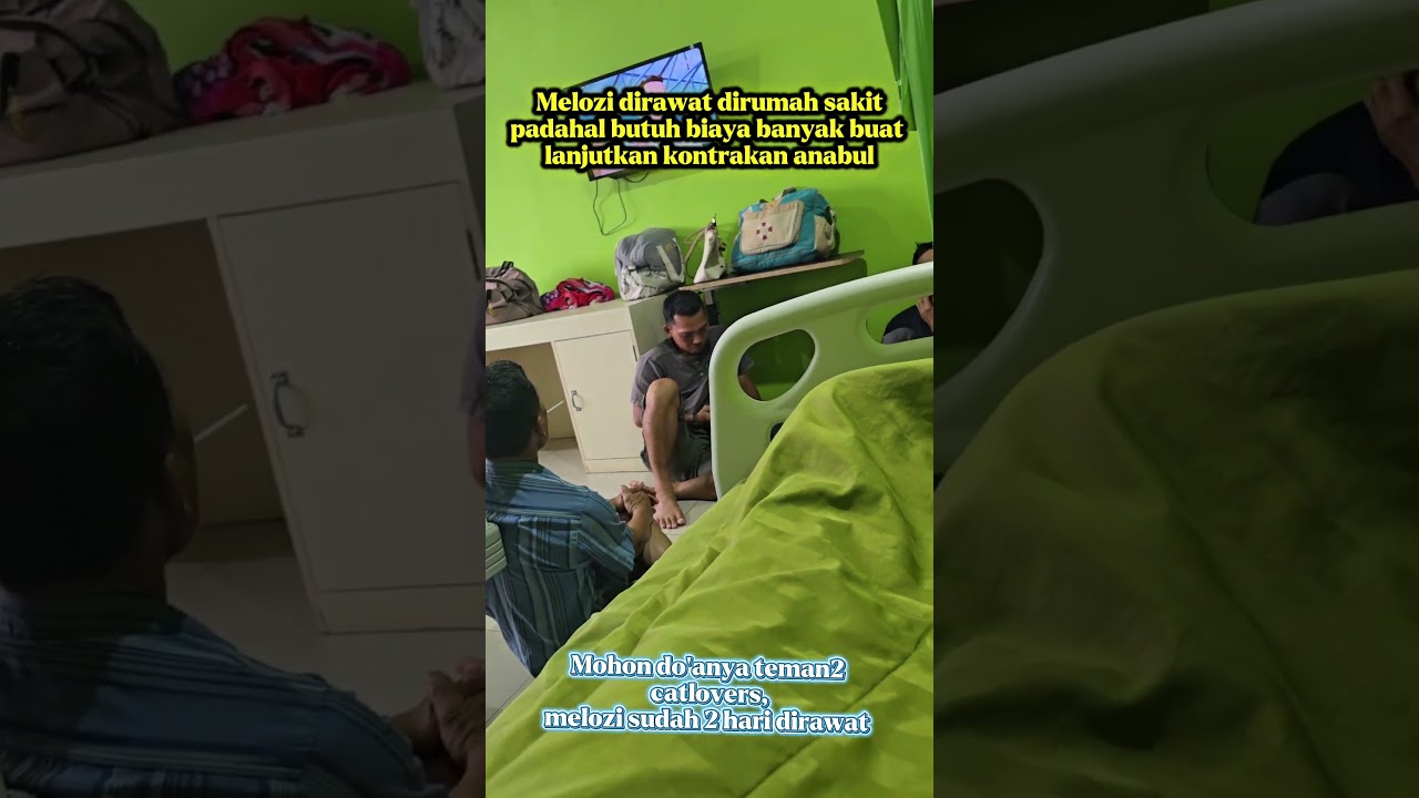 Sudah 2 hari melozi dirawat dirumah sakit ‼️