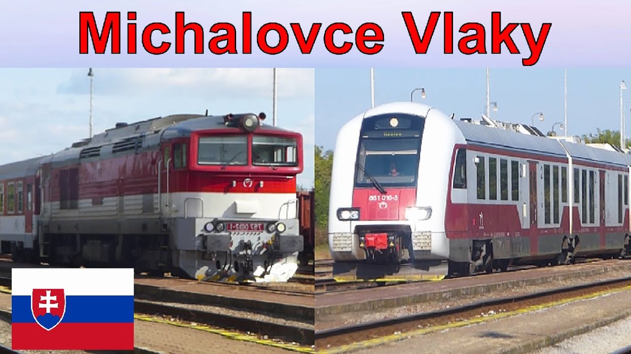 Trains in Michalovce (Vlaky v Michalovciach) 2021
