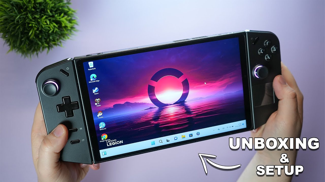 LENOVO LEGION GO | Unboxing und Setup Tutorial | Ist DAS der neue KING? | Deutsch