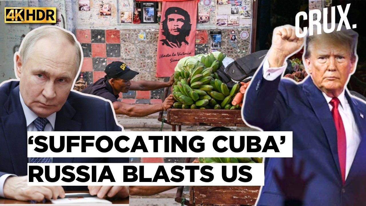 Cuba Faces Fuel Collapse as US Pressure Grounds Flights, Russia Vows Solidarity | 4K