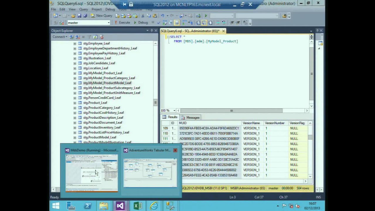 Journées SQL Server 2013 - Data Quality (DQS, MDS)