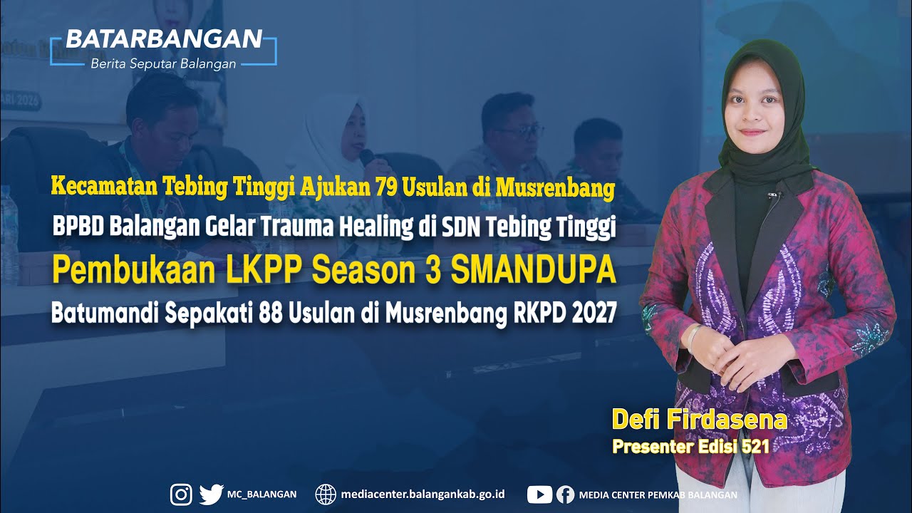 BATARBANGAN Edisi 521 - Berita Seputar Balangan