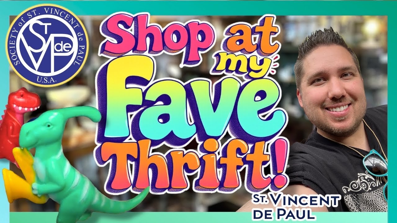 Thrift with Me at My Favorite Thrift Store St. Vincent de Paul in Dallas Texas!