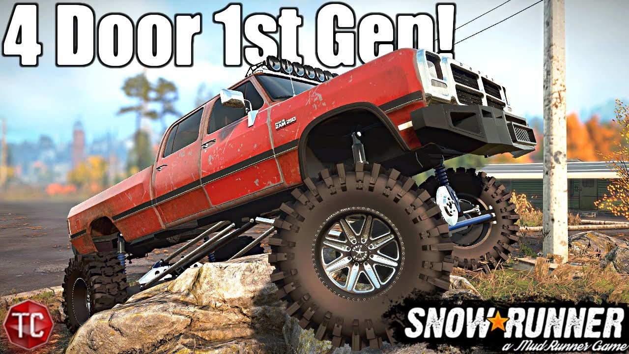 SnowRunner: NEW 1st Gen Cummins CREW CAB!! Fuel Delivery to the Mines! (New Season 9 DLC Gameplay)