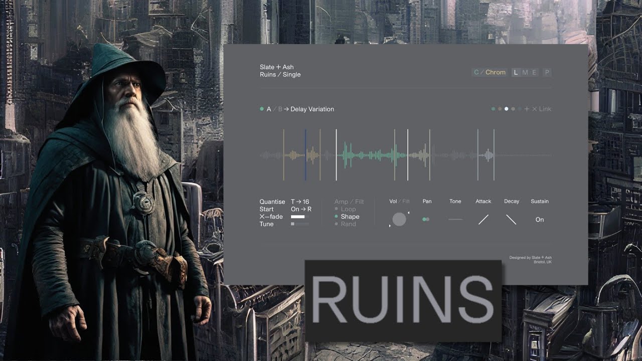 Ruins by Slate + Ash - Experimental guitars expertly done!