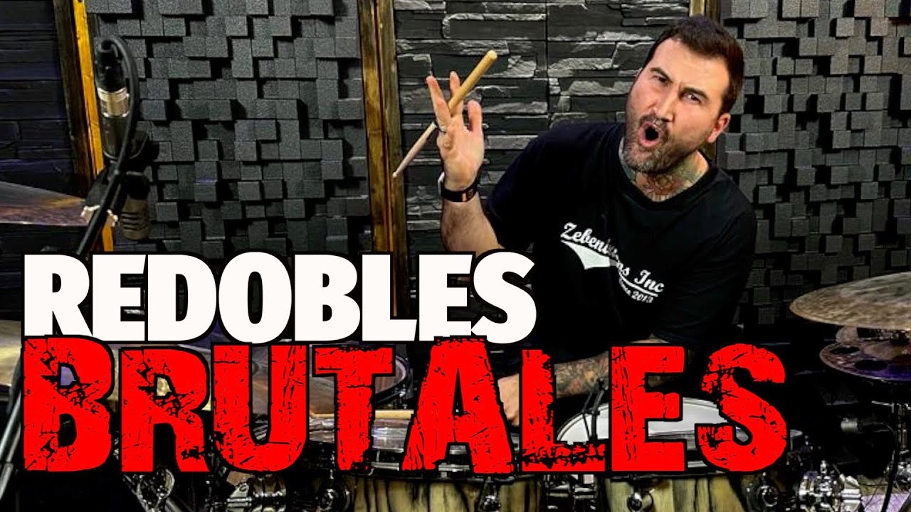 REDOBLES BRUTALES de BATERÍA - Clases de Batería