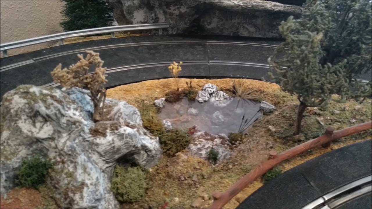 Cómo hacer una maqueta de Scalextric casera