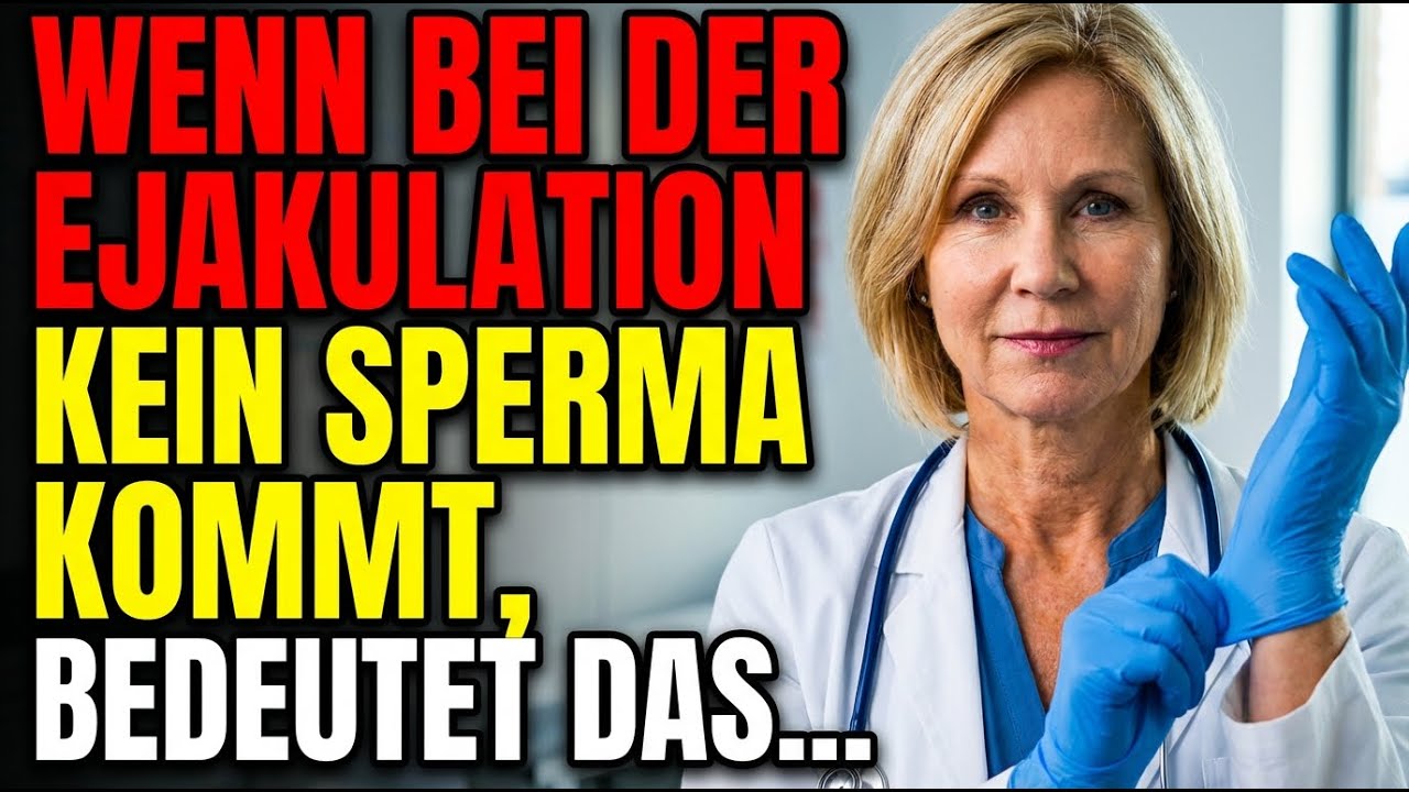 Warum kommt kein Sperma? Dr. Anna Keller klärt auf