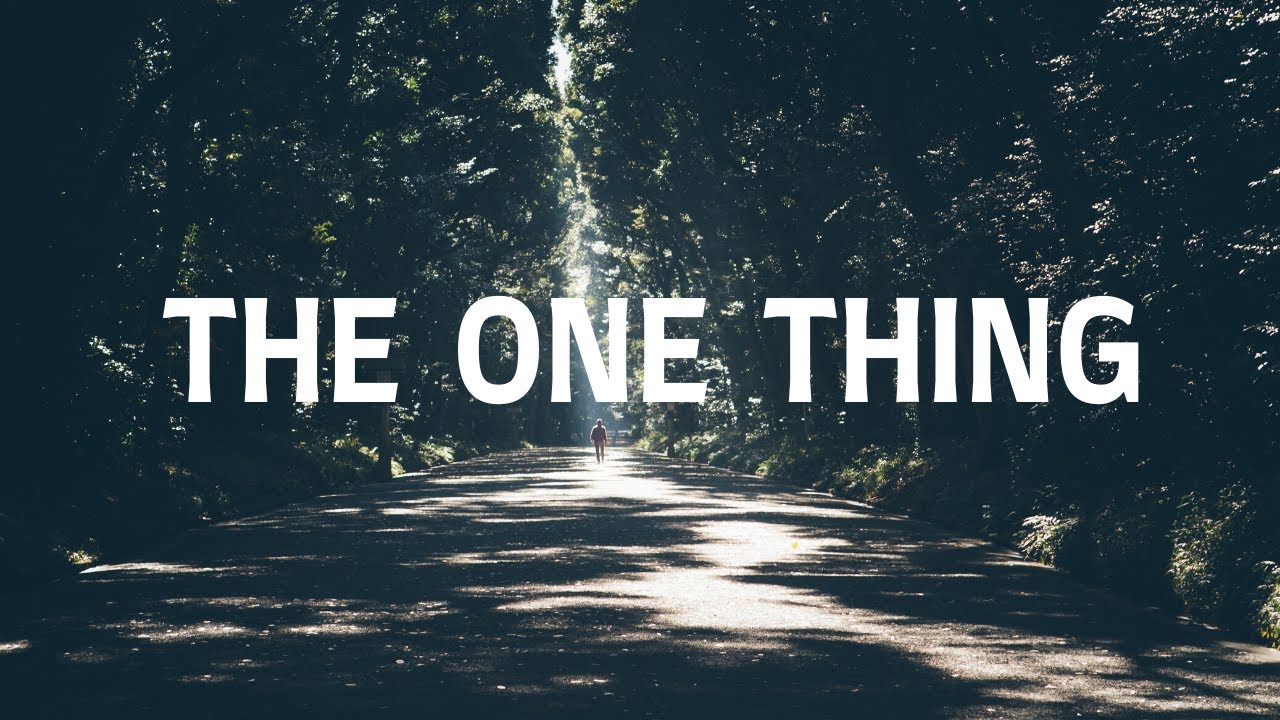 THE ONE THING with Lyrics | New Creation Church/Worship