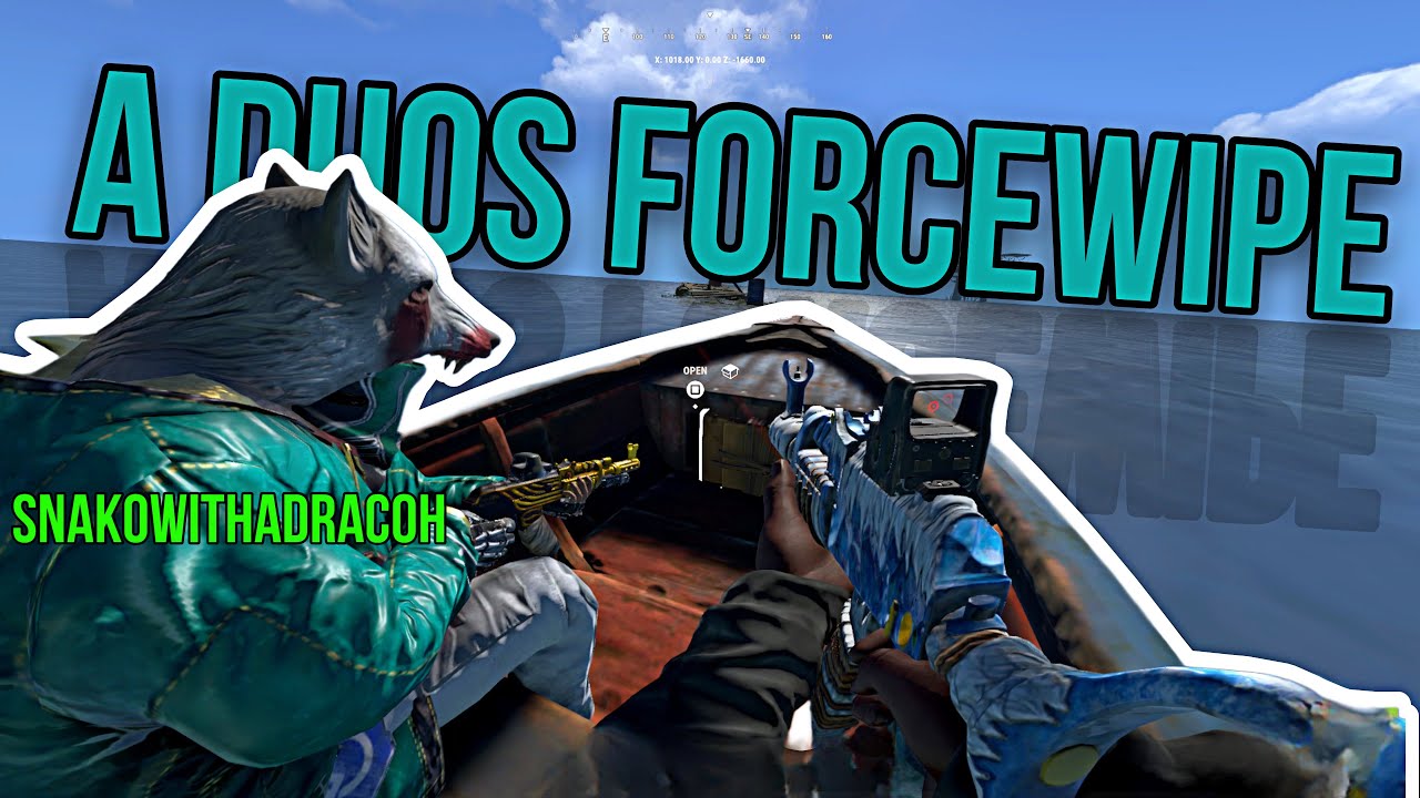 A Duo's Forcewipe - Rust Console Movie