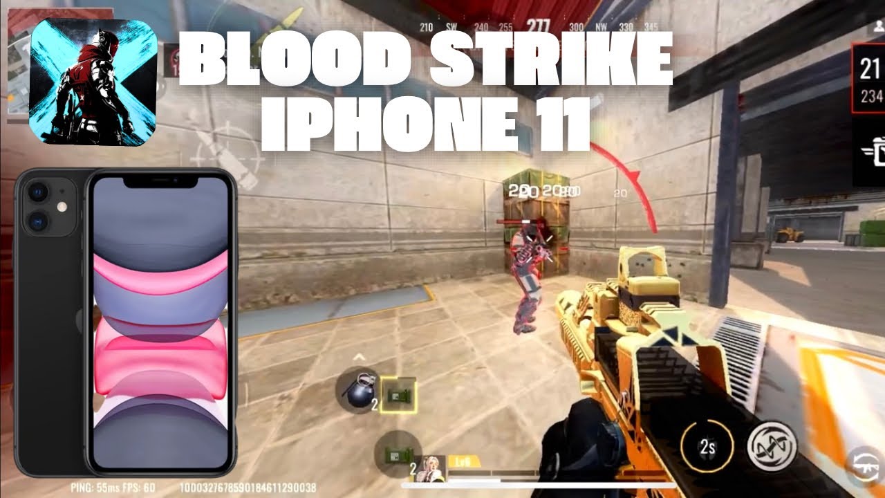 ASÍ ES BLOOD STRIKE EN UN IPHONE 11