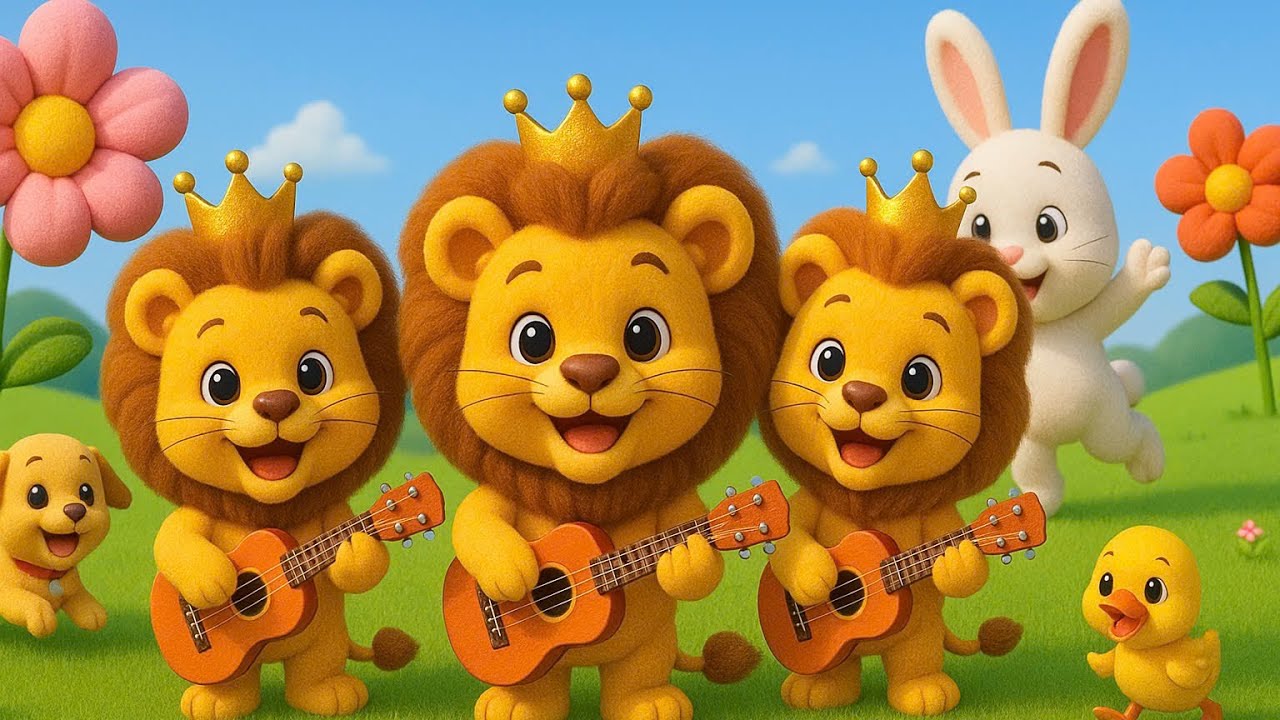 🌟🎉🦁🎶SONG LITTLE LION CUB 🎶🌼✨Best Kids Songs Compilation