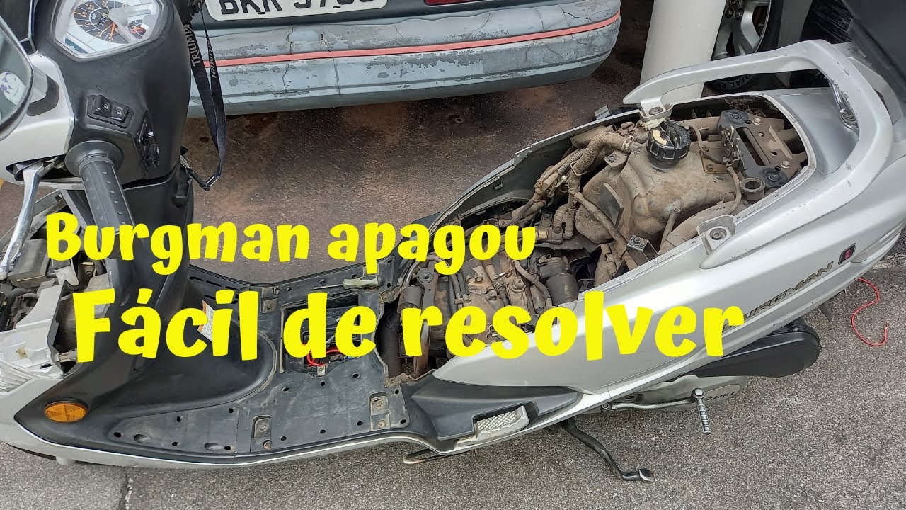 Quando a Burgman apaga tudo , vejo oque pode ser .