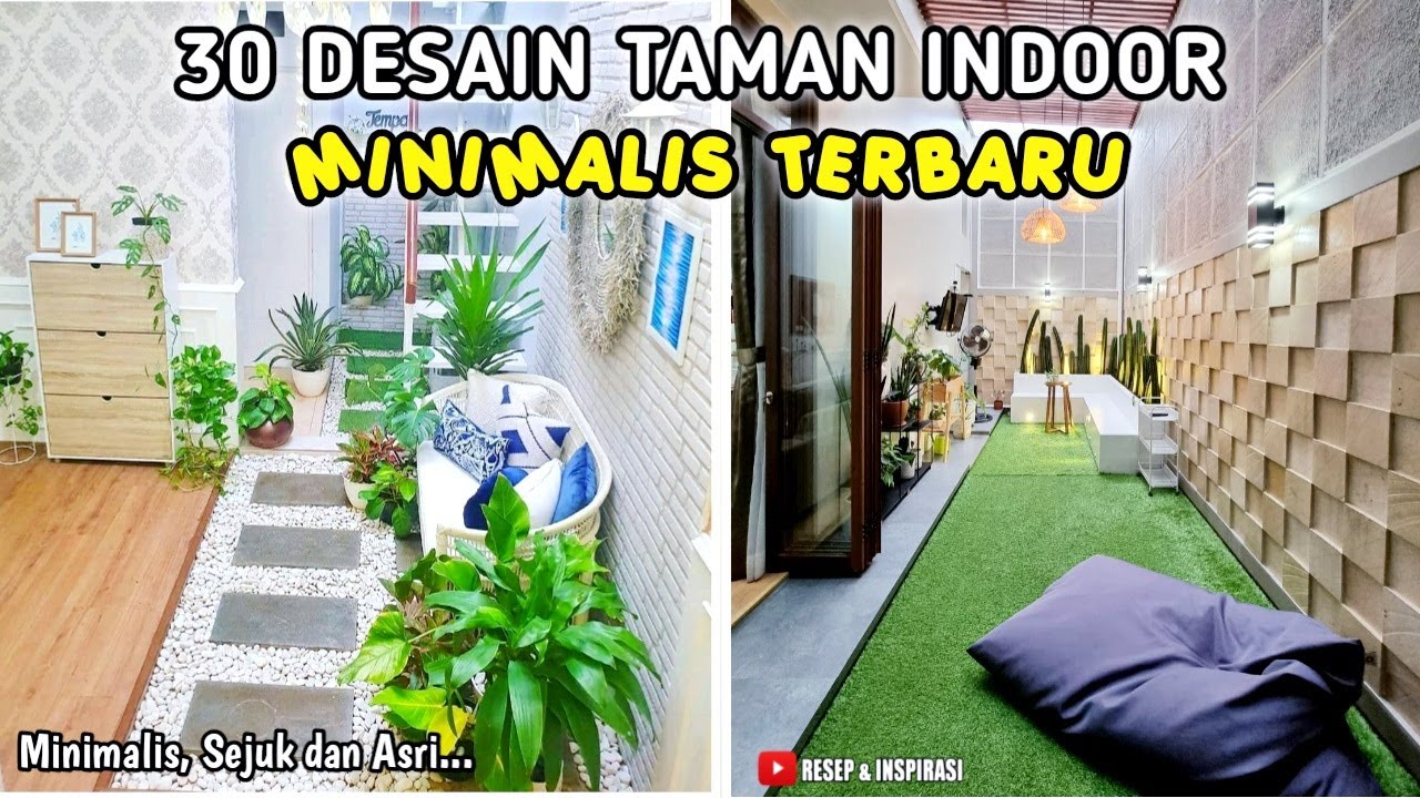 30 DESAIN TAMAN INDOOR MINIMALIS | LINK PEMBELIAN PRODUK ADA DI DESKRIPSI