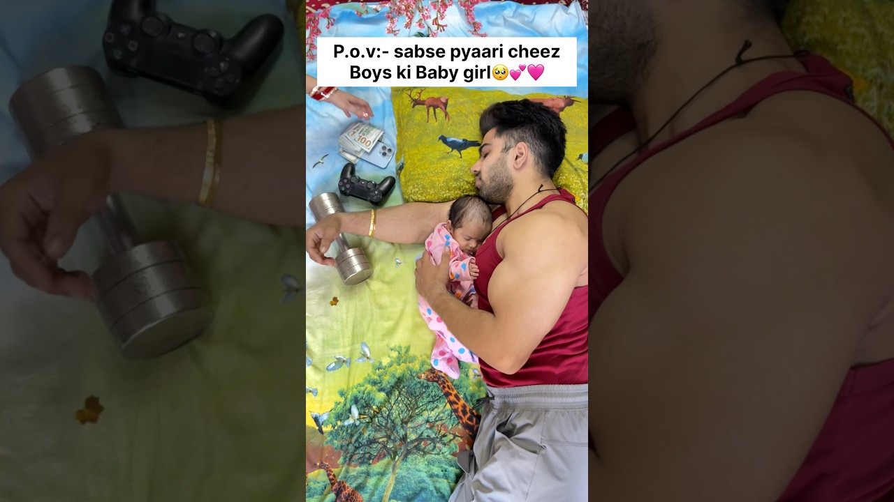 PAPA BETI🩷BOND AISA HOTA HAI😊 DADDY&rsquo;s GIRL🥺 #trending #funny #couple #pregnancy #baby #viral