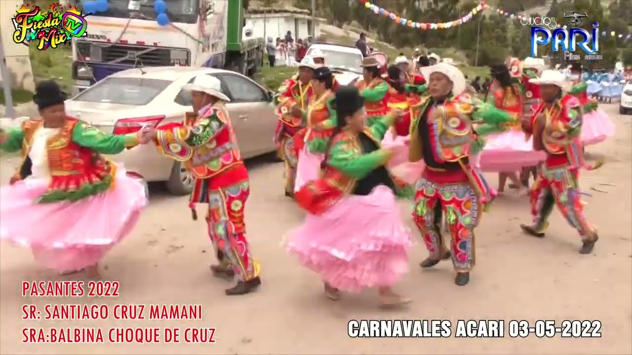 La Banda Colcanis con la danza los Chutas en C.P. ACARI - Yunguyo (05 de marzo 2022) carnavales