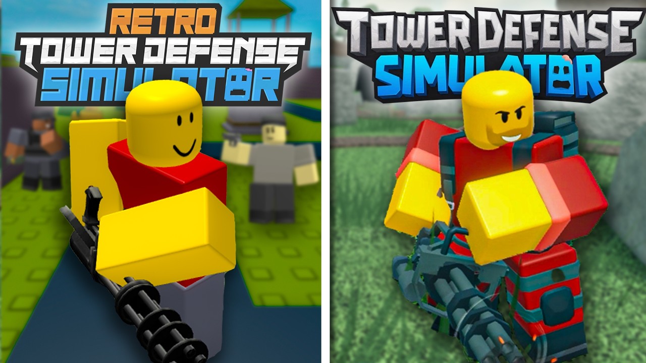 Old Vs New Roblox TDS Towers | Direct Comparison