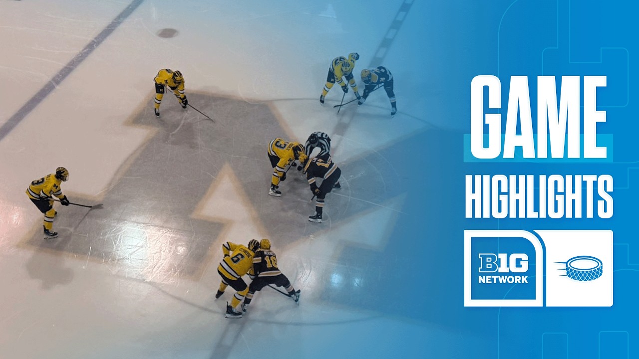 Minnesota at Michigan | HIGHLIGHTS | Big Ten Hockey | 02/27/26