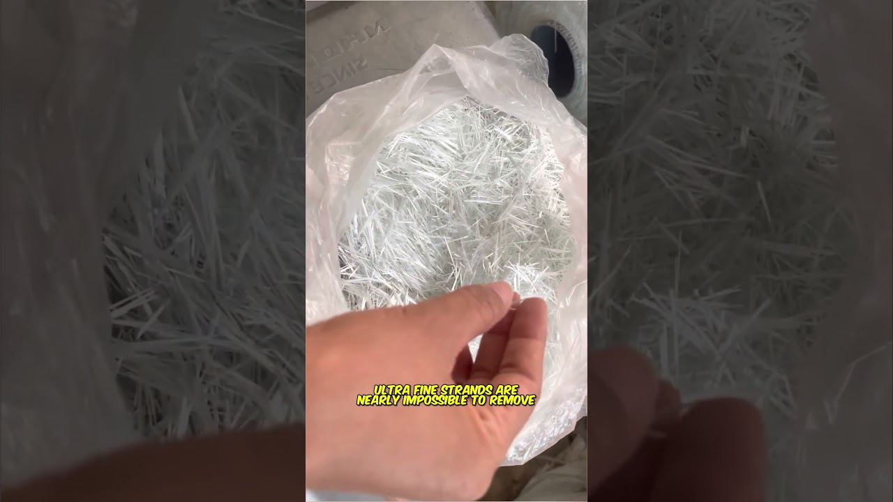 What is fiberglass? How painful is it to prick your hand with fiberglass?