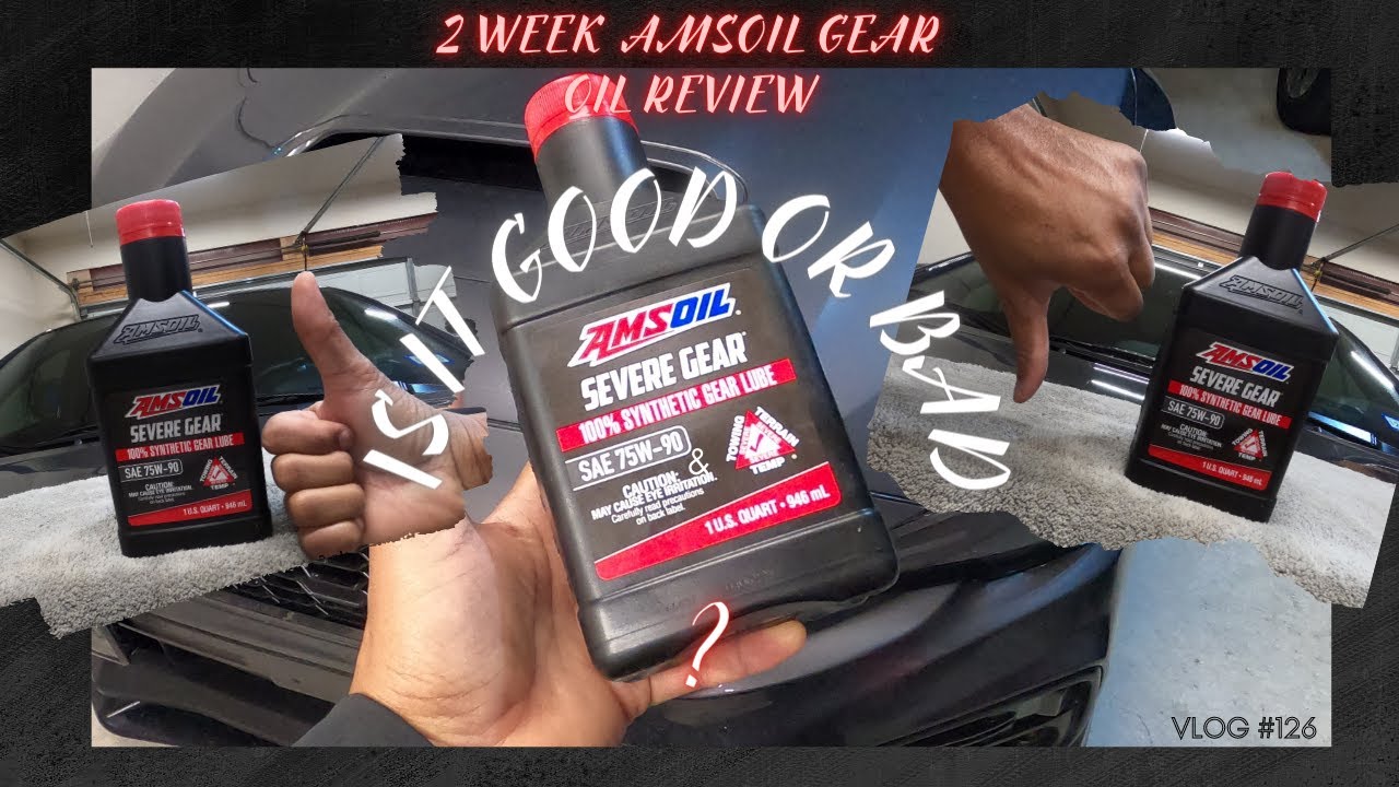 2020 WRX Trans & Diff Amsoil Gear Oil Performance Review