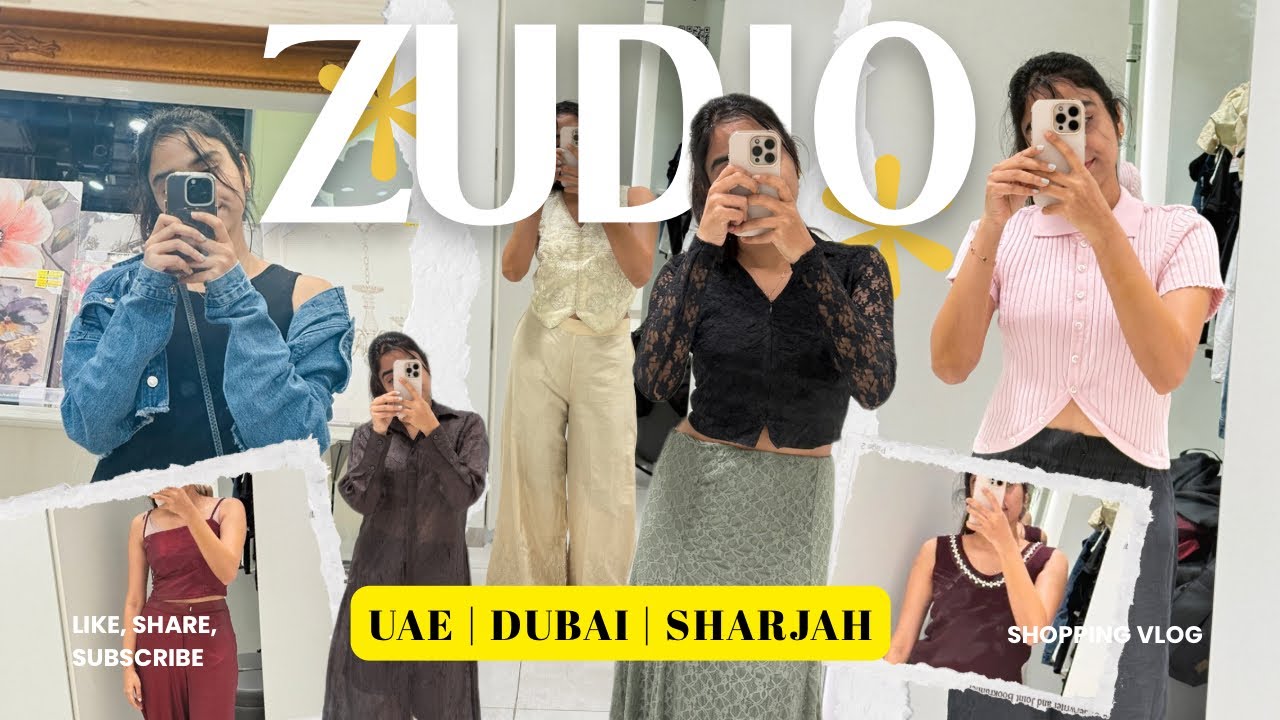 ZUDIO: Шоппинг в ОАЭ 🇦🇪 | Цены, новые коллекции и примерка Zudio в Дубае и Шардже | #zudio
