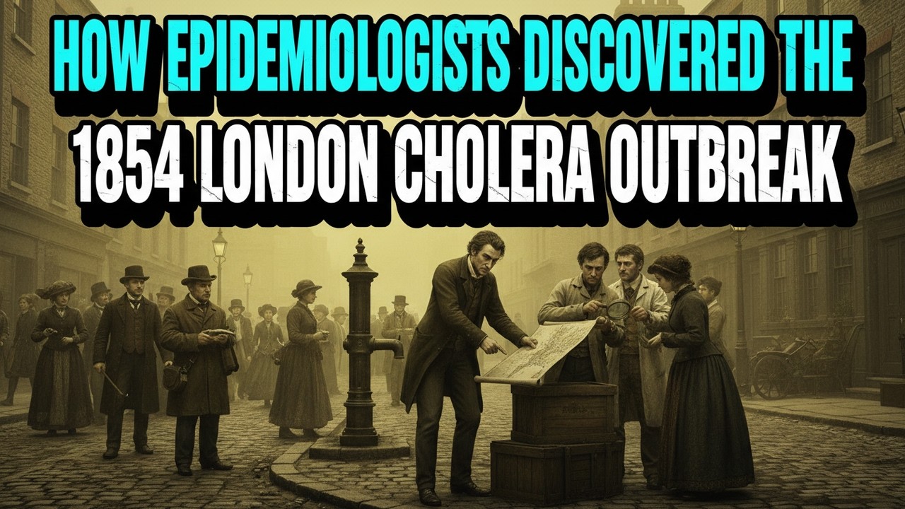 Boring Science For Sleep | How Epidemiologists Discovered the 1854 London Cholera Outbreak