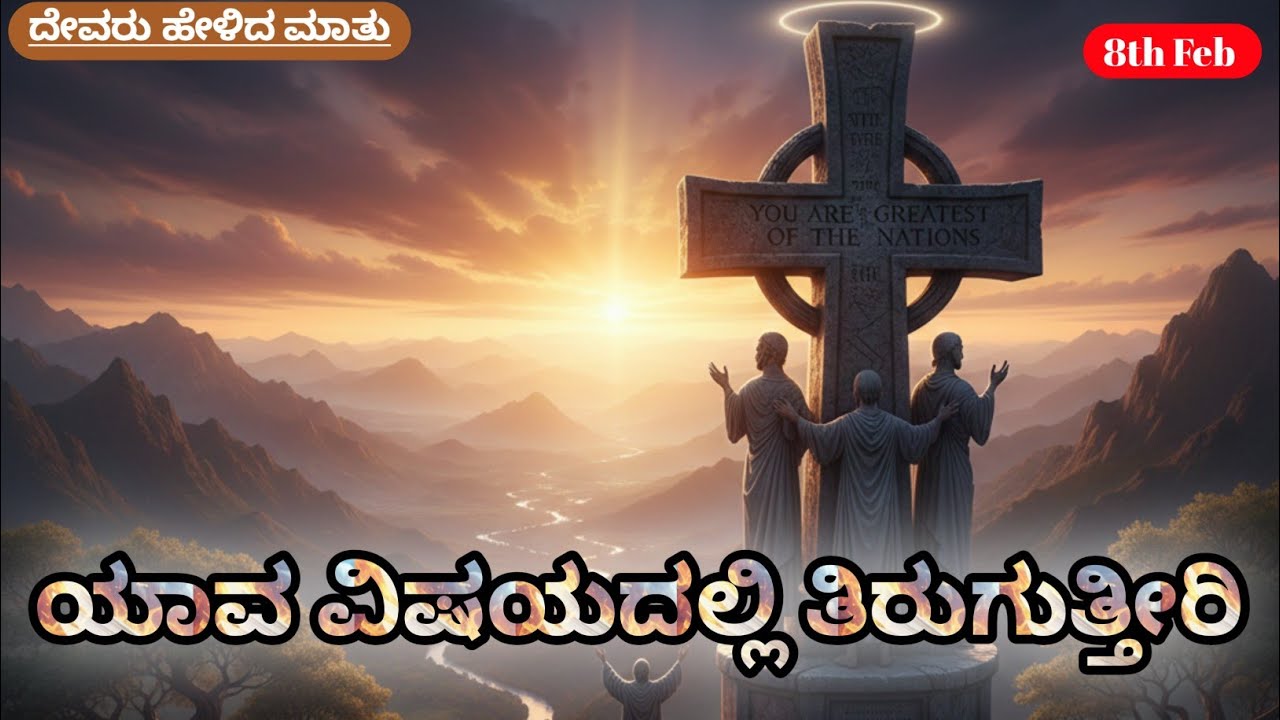 ಯಾವ ವಿಷಯದಲ್ಲಿ ತಿರುಗುತ್ತೀರಿ || Pastor Ramesh Paul || 