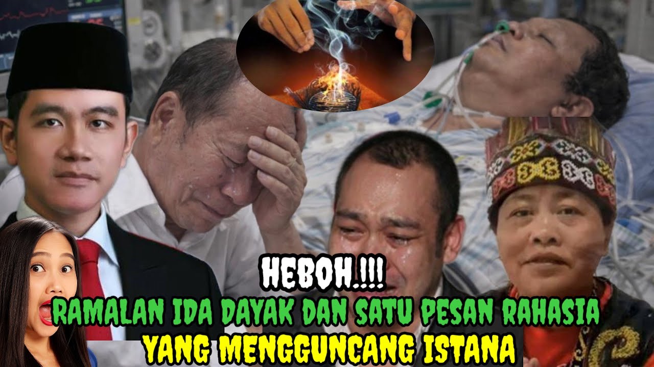😃RAMALAN IDA DAYAK &  SATU PESAN RAHASIA YANG MENGGUNCANG ISTANA