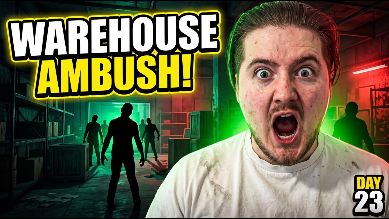 Project Zomboid Survival Series | Day 23 – High-Risk Warehouse Loot Run!