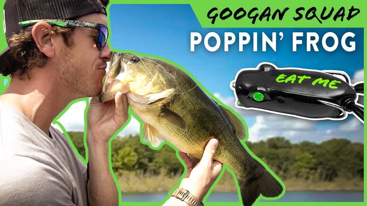 101 урок по ловле лягушек на воде с LakeForkGuy! | Разбор игры Googan Squad Poppin' Filthy Frog