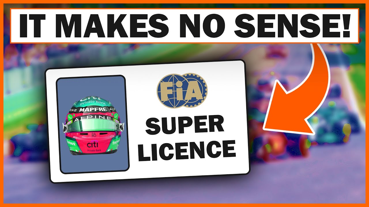 Why the F1 super licence system is STUPID