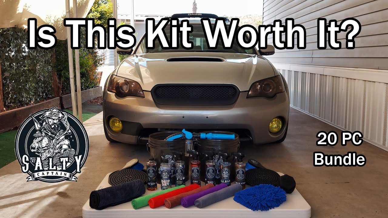 How to Wash Your Car Like a Pro!! | Testing Salty Captain’s 20pc Detailing Bundle