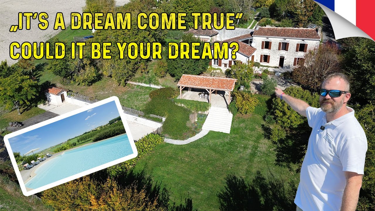 **SOLD/VENDUE** House with Pool & Views in Charente, France / Maison avec piscine & vues en Charente