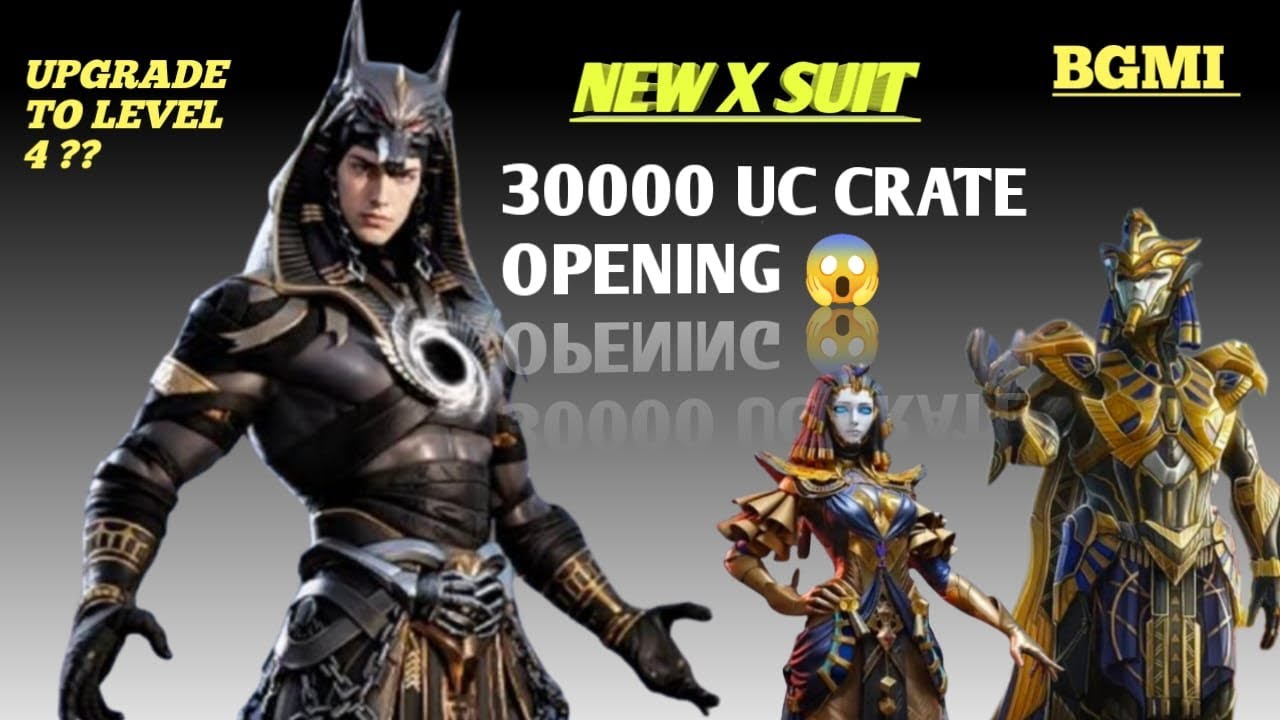 30000 UC CRATE OPENING FOR NEW ANUKHRA X SUIT 😍 UPGRADE TO LEVEL 4 ?? BGMI