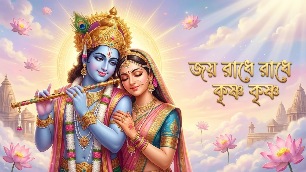 জয় রাধে রাধে কৃষ্ণ কৃষ্ণ | Joy Radhe Radhe Krishna Krishna | Powerful Krishna Bhajan