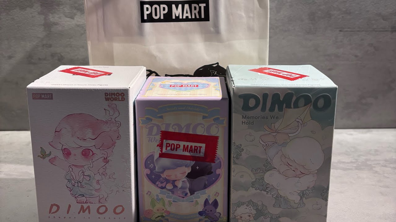 Unboxing Popmart - Dimoo