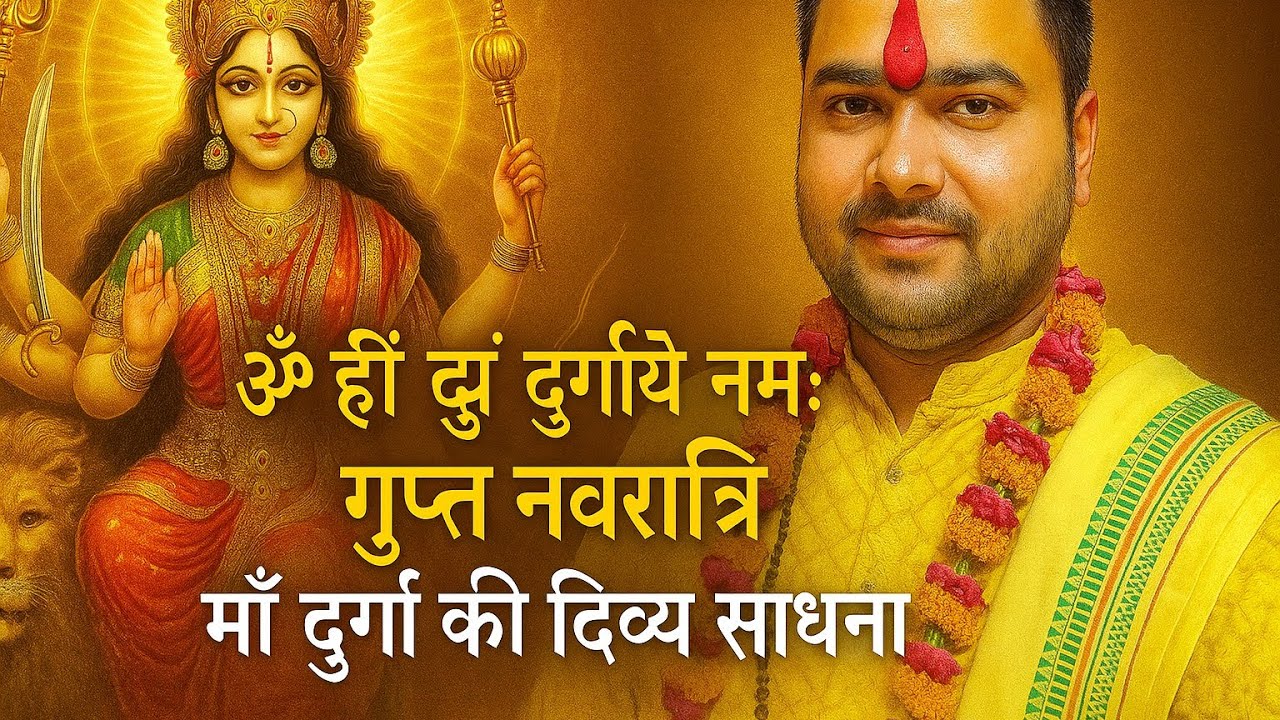 ॐ ह्रीं दुं दुर्गायै नमः | Gupt Navratri Maa Durga Ki Divya Sadhana | शक्ति, रक्षा व सिद्धि की रहस्य