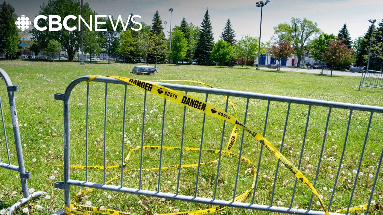 Child dies after strong winds blow away bouncy castle in Quebec