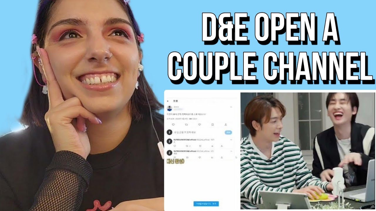 D&E YOUTUBE OPEN & SPECIAL LECTURE ON SOCIAL MEDIA | SUPER JUNIOR REACTION
