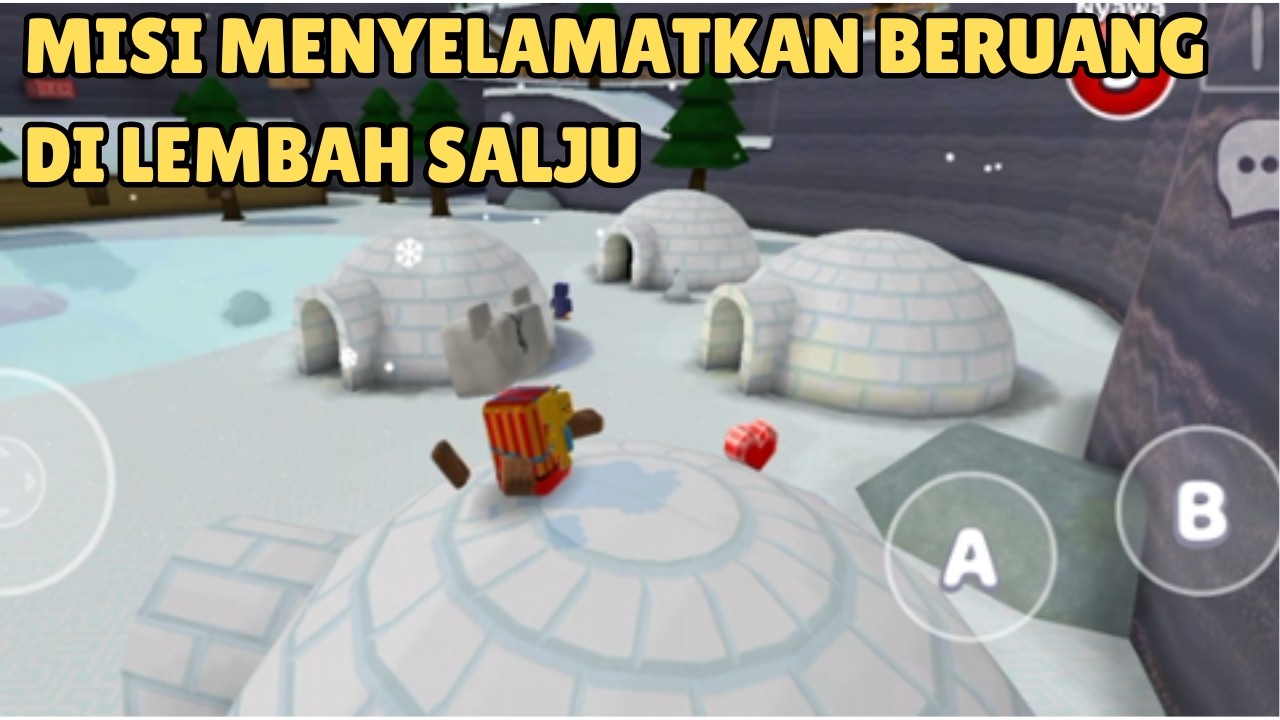 MISI MENYELAMATKAN ANAK BERUANG DI LEMBAH SALJU