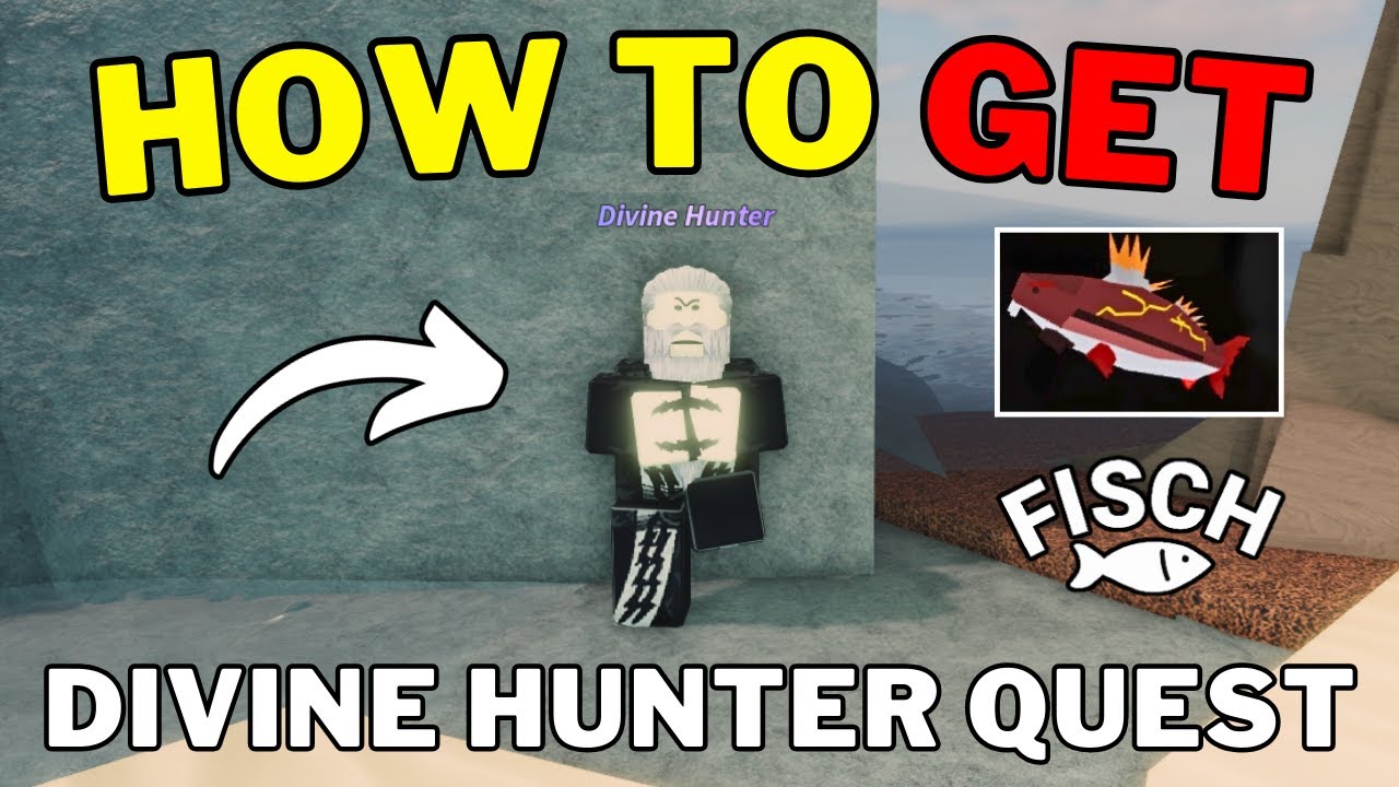 How To Complete Divine Hunter Quest in Fisch | Divine Hunter Quest Guide | Roblox