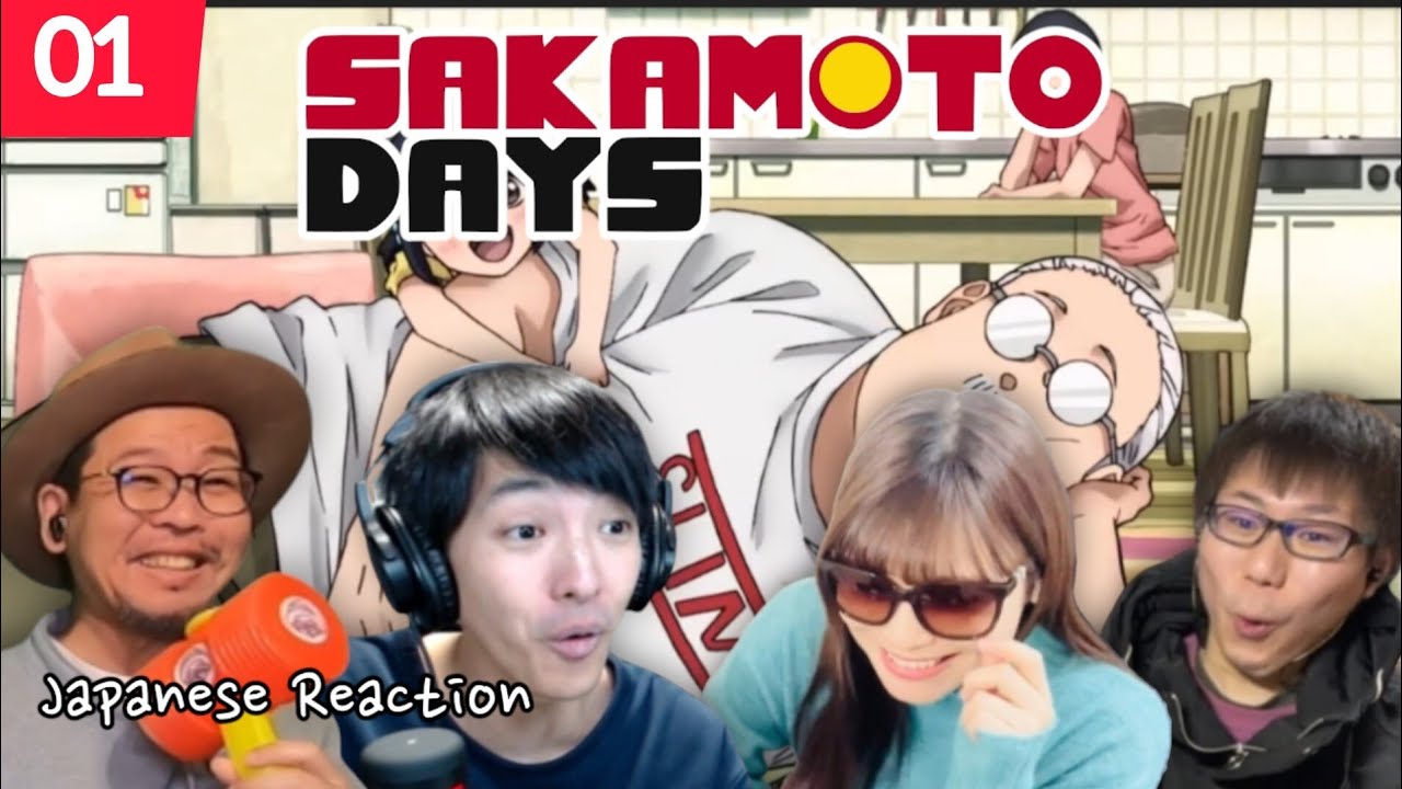 Sakamoto Days Episode 1 Japanese Reaction Mashup