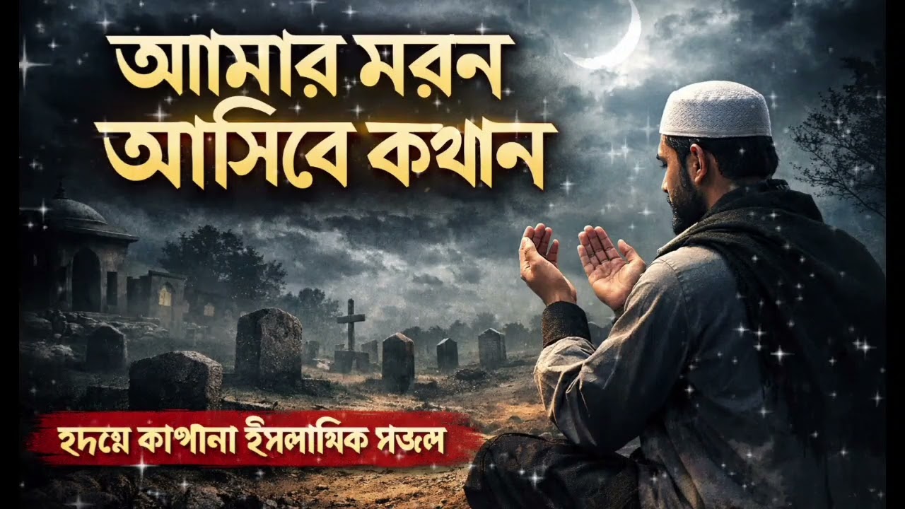 আমার মরন আসিবে কখন | হৃদয় কাঁপানো ইসলামিক গজল Amar Moron Asibe Kokon Kewto Jane Na !