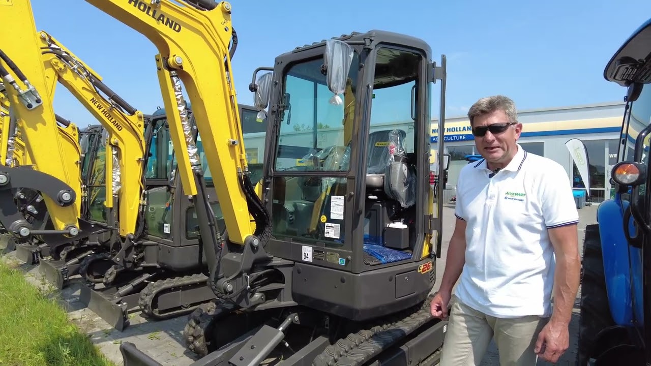 Mini koparka New Holland E26C
